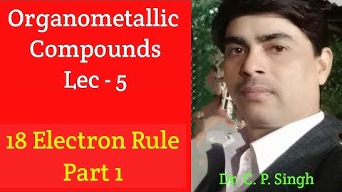 18 electron rule: Part 1
