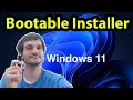 Step by step  creating a windows 11 bootable installer