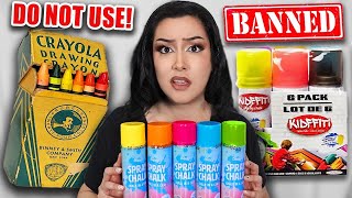 I Tested Art Supplies That Were BANNED...