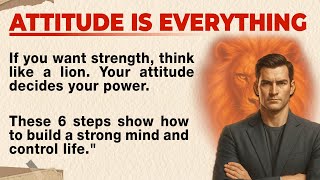 Attitude Is Everything - Become A Powerful Person 🔥 | Improve English Fluency | Graded Reader