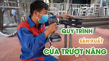 CỬA TRƯỢT NÂNG NHẬP KHẨU ĐỨC, CỬA TRƯỢT NÂNG CIVRO, CỬA TRƯỢT NÂNG HỆ CHÂU ÂU PHỐI PHỤ KIỆN CMECH