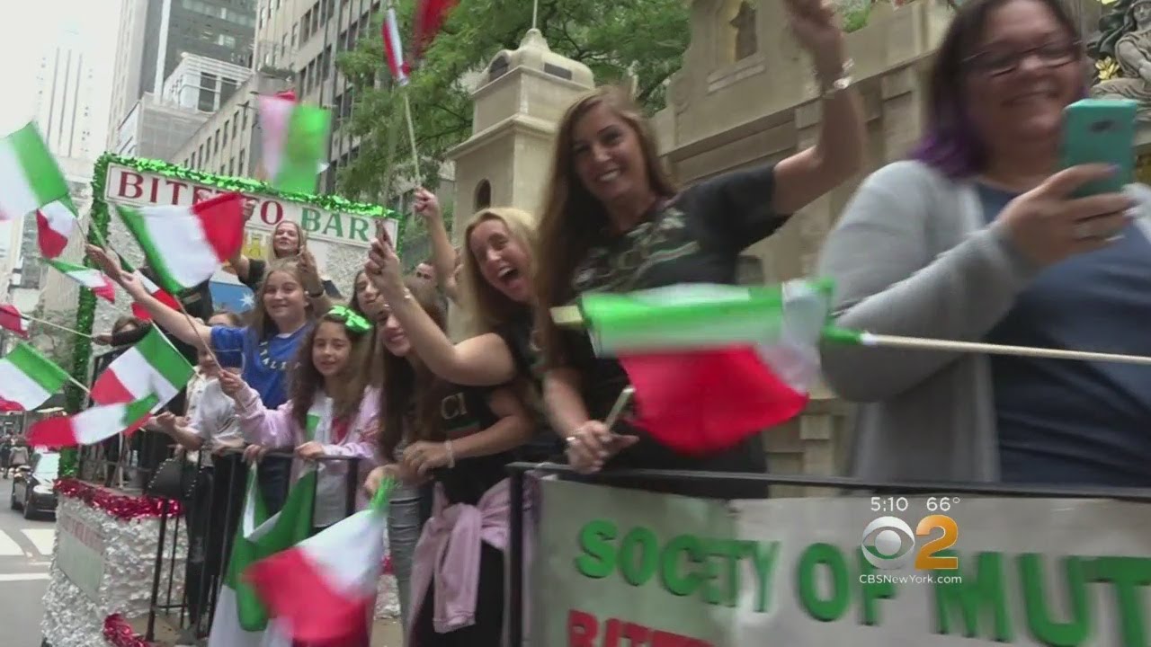 Thousands Celebrate At Columbus Day Parade YouTube