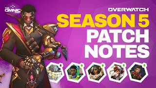Here's EVERY Change in Overwatch Season 5! - Patch notes Breakdown