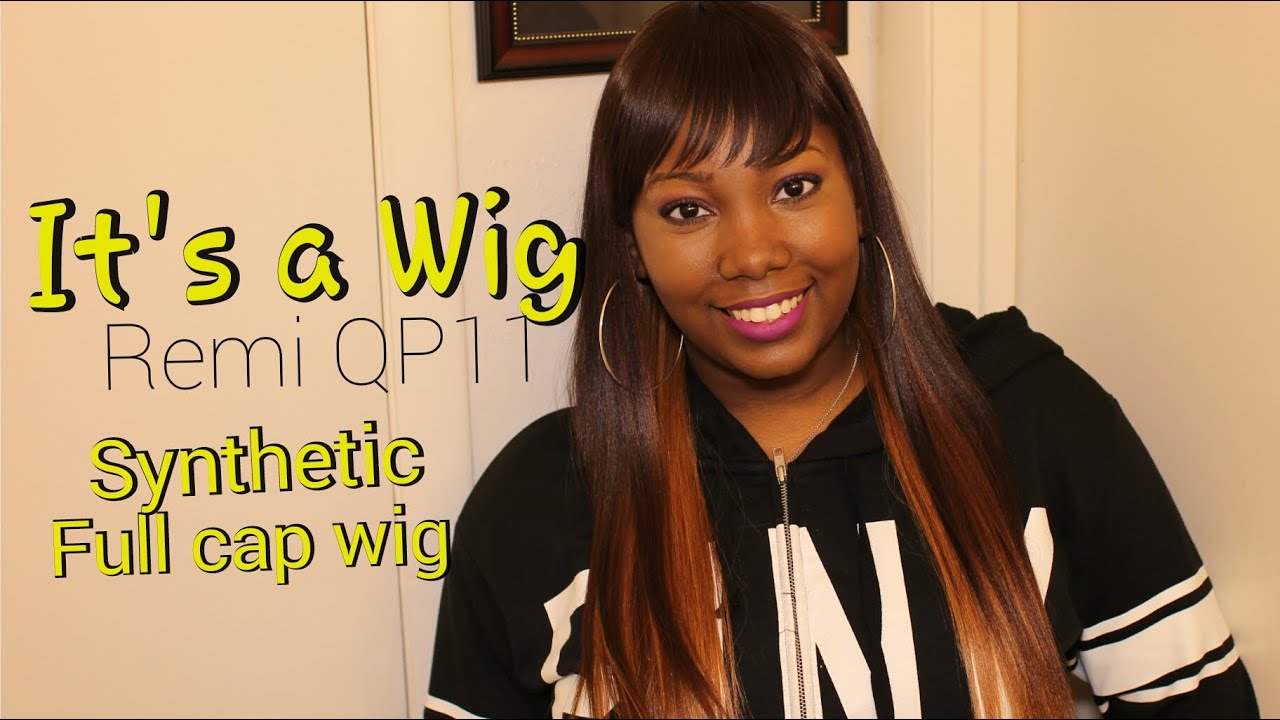 It's a Wig Remi Touch QP11 Full Cap Synthetic Wig | LX3347 - YouTube