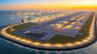 How Japan Built a $10B Airport on an Artificial Island (Full Process)