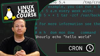 Linux Crash Course - Scheduling Tasks with Cron screenshot 5