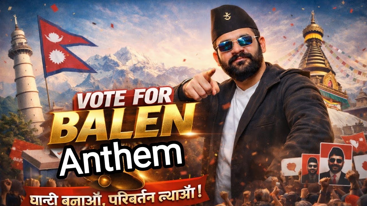 “घण्टी बजाऔं” ||“परिवर्तनको आवाज – Balen Anthem 2026 election 