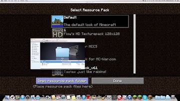 Texture/Resource Pack Download (MAC) 1.6.2