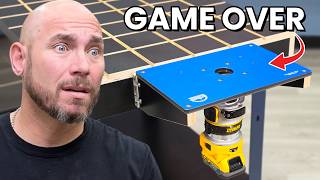 Incredible NEW Woodworking Tool for Small Shops (genius router table)