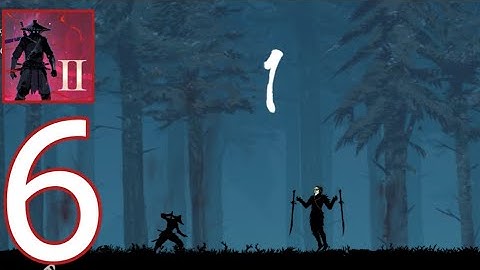 Ninja Arashi 2 - Gameplay Walkthrough Part 6 act 1  - boss kabashi (Android, iOS) No commentary