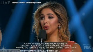 Miss California Flubs Miss USA Question