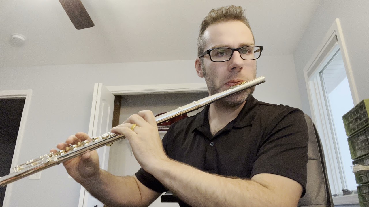 Playing a New Gemeinhardt 3O GLP Flute