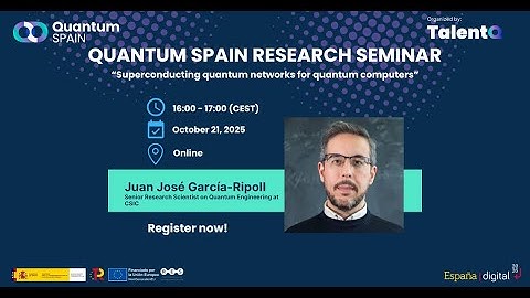 Quantum Research Seminar: Superconducting quantum networks for quantum computers