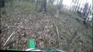 2013 ~ Casper Hill Trail ~ 1st Time (Kawasaki KLX125)