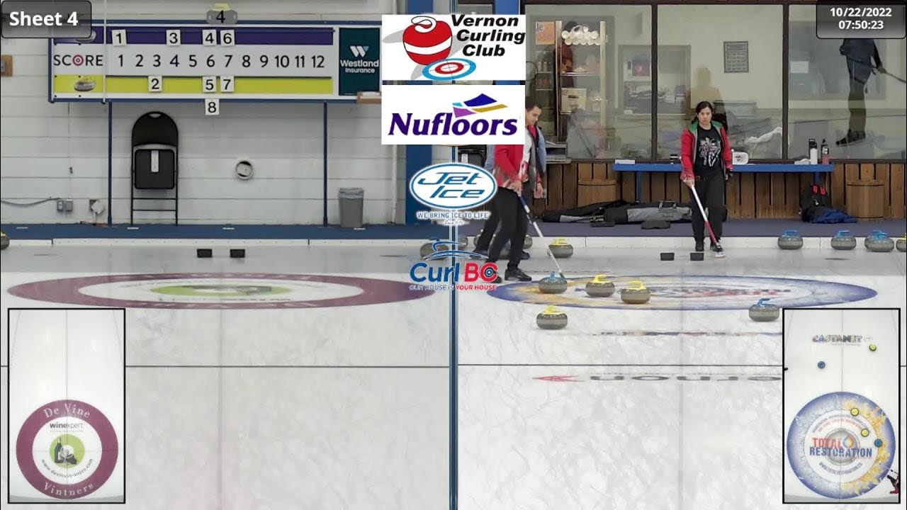 Hafeli/Kopytko vs. Perez/Cohen Draw 5 Nufloors Vernon Mixed Doubles