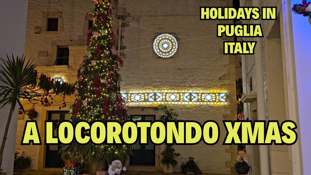 Рождественская елка Locorotondo и гамак