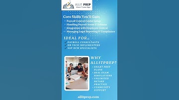 Master C_HRHPC_2505 – Your Guide to SAP SuccessFactors Employee Central Payroll Certification