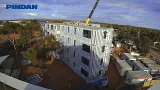 Celebrity 4 day time lapse construction of modular buildings Wealth