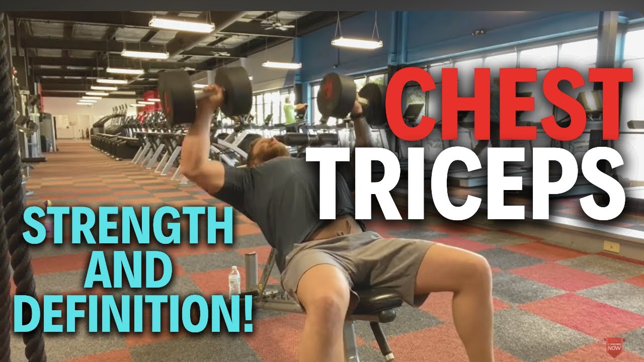 Build Massive Strength | Chest & Triceps | Workout for Strength and ...