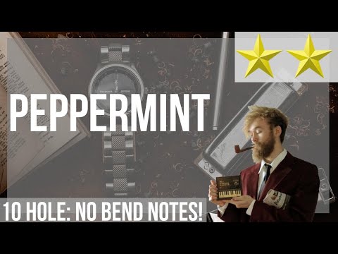 How to play Peppermint by Jack Stauber ft Lexy on Diatonic Harmonica 10 Holes (Tutorial)