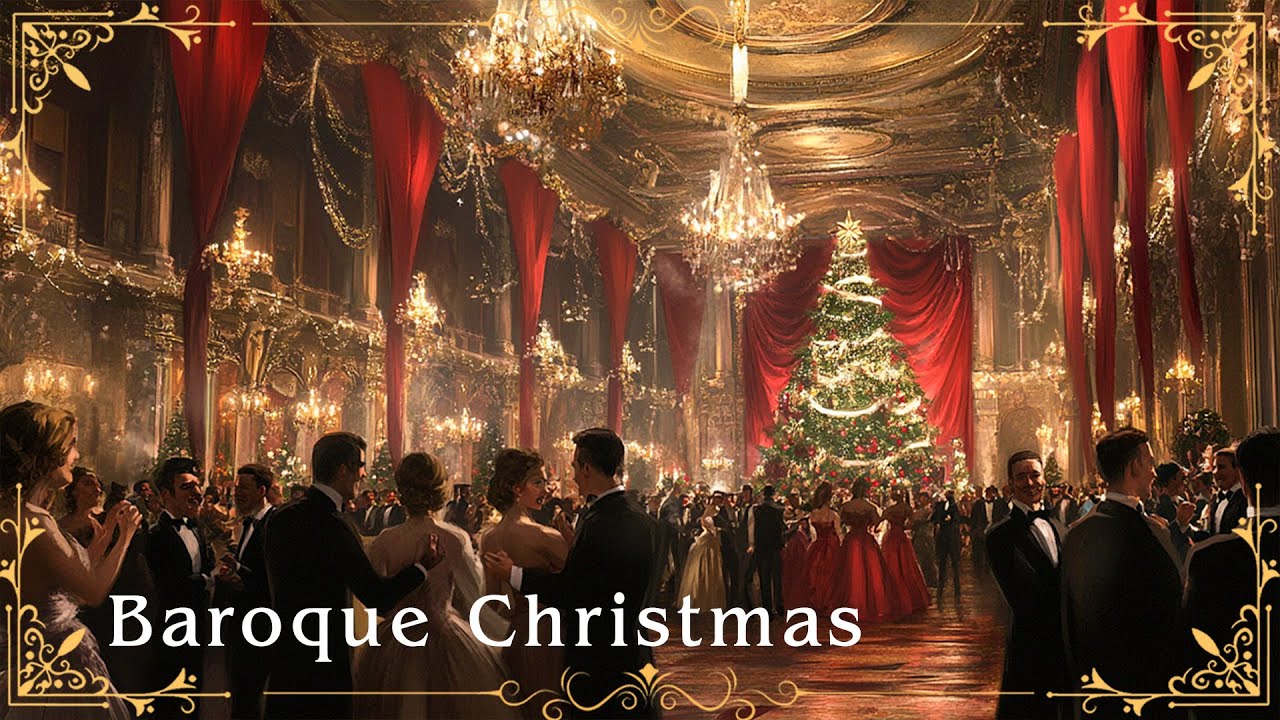 Рождественские огни в стиле барокко 🎄 волшебные мелодии 🎻 лучшее из БАРОККО всех времен 🎧🎻👑