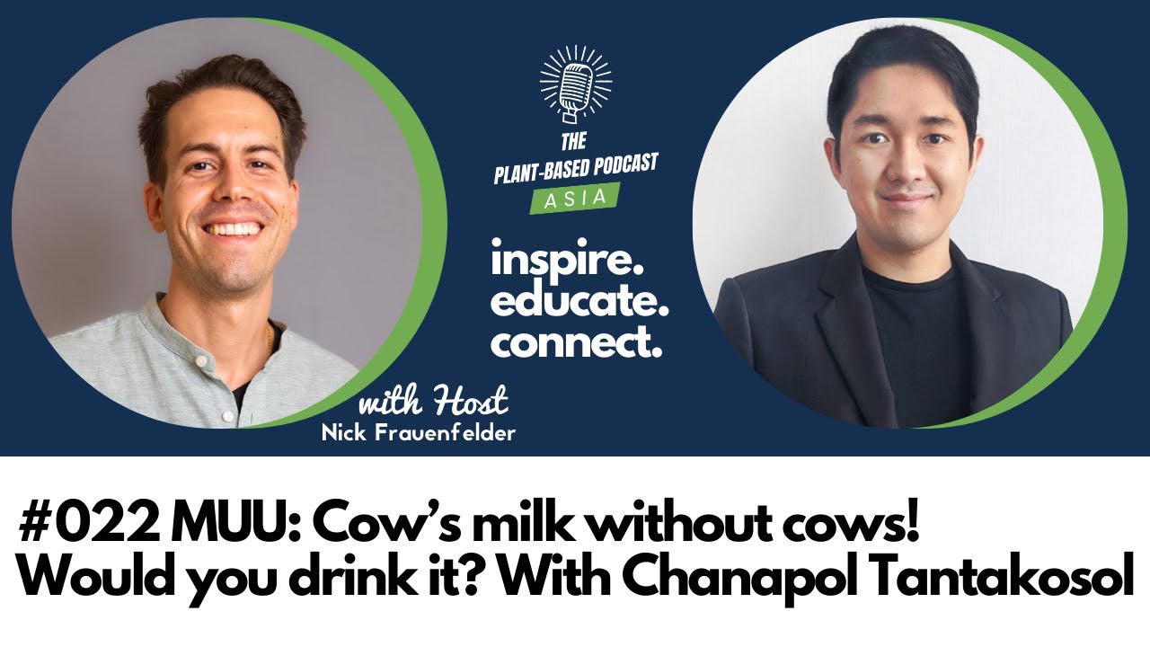Outline Video #022 MUU: Cow’s milk without cows! Would you drink it? With Chanapol Tantakosol