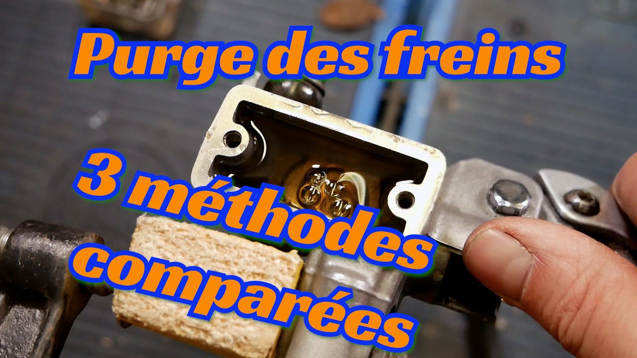 Purgeur de frein kit purge moto manuel appareil pour purger les freins –  Helloshop26