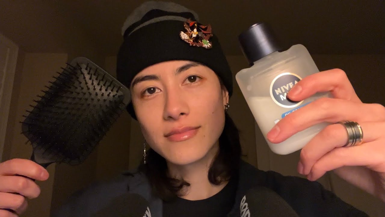 The Anticipaaaaation... (Bottle shaking, hairbrush, lid sounds) Anticipatory ASMR