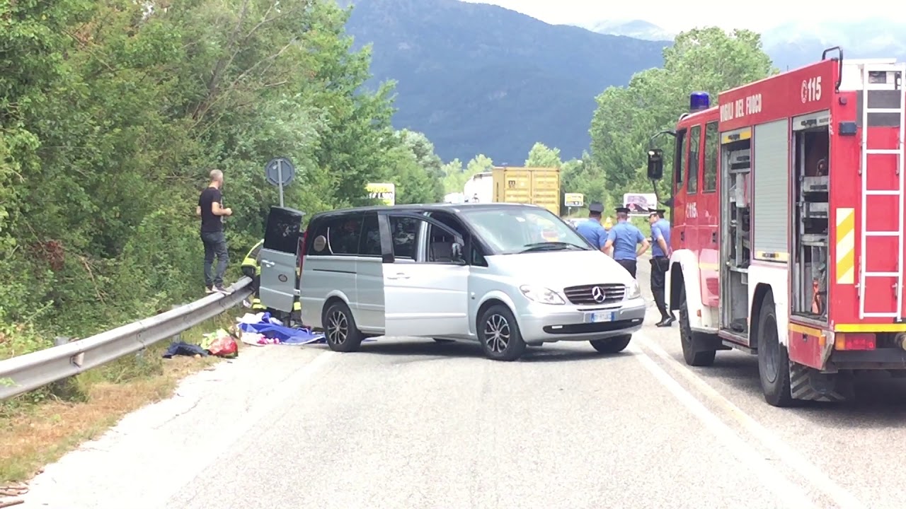 Tragico Incidente Sulla Superstrada Cassino Sora YouTube