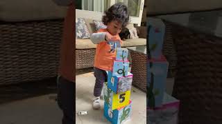 CocoMoco Kids - Sensory Stacking and Nesting Blocks for Babies and Toddlers