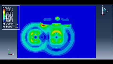 Simulation CEL explosion in the depth of water near the aluminum hull in Abaqus- sea mine explosion
