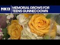 Memorial grows in Rainier Beach after two teens killed in bus stop shooting