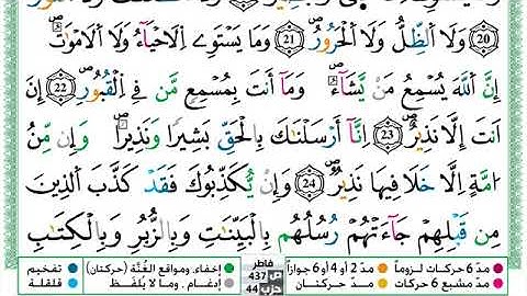 سورة فاطر الشيخ حسن صالح 