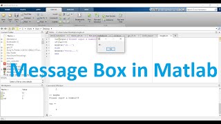 how to pop up message box in matlab || pop up message box in matlab Wealth