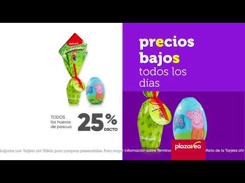 Todos los huevos de pascua con 25% dscto. / Filete de Perico x kg a S/24.90 - Todos los huevos de pascua con 25% dscto. / Filete de Perico x kg a S/24.90