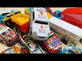 toy cars mini cars, racing cars, bulldozers, trucks, cement trucks