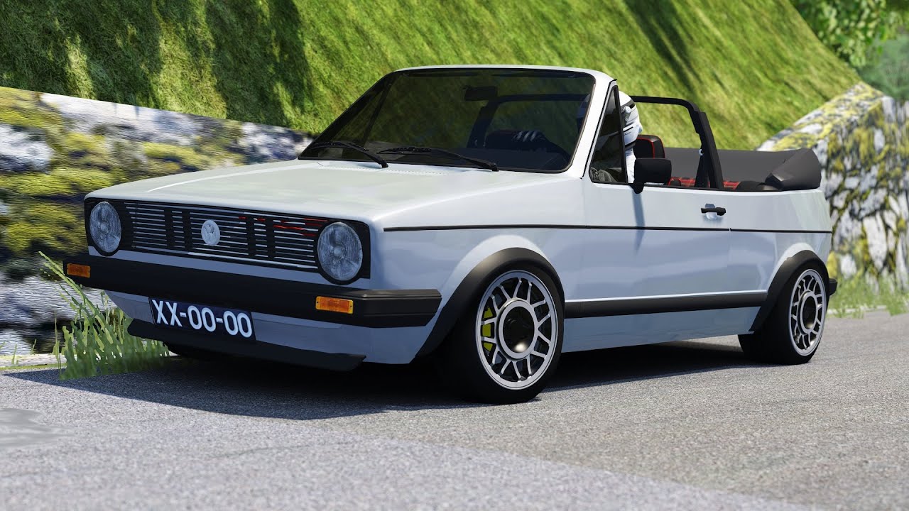 Assetto Corsa - Volkswagen Golf MK1 Cabrio - YouTube