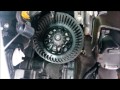 Renault Modus Blower fan replacement without removing dashboard