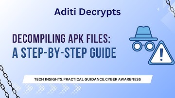 How to Decompile an APK file