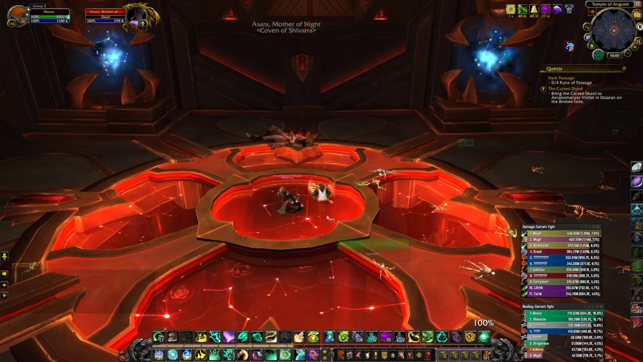WoW PTR 7.3.2 Heal Monk Antorus, the Burning Throne Argus Raid Hope's ...