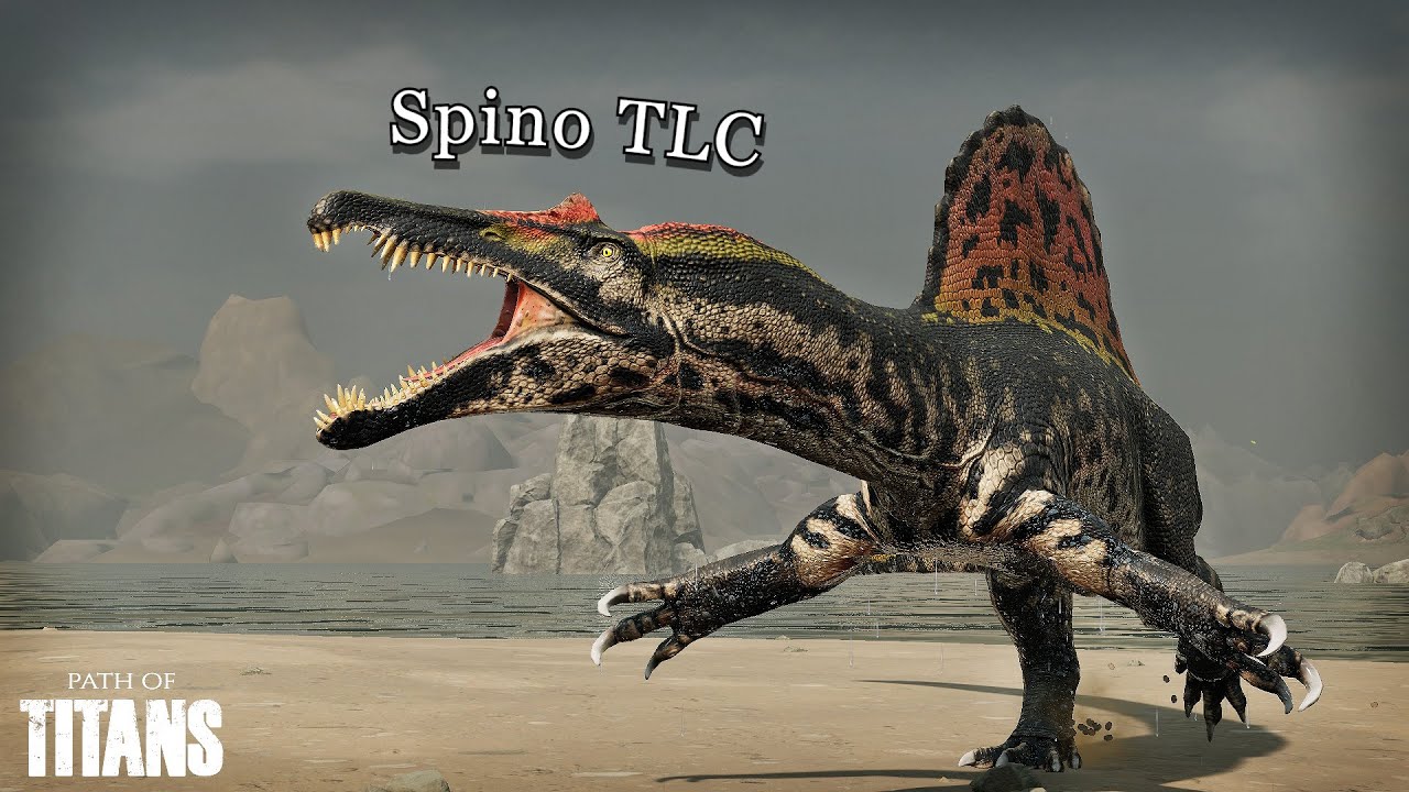 New Spino TLC showcase Build and pvp compilation! - Path of titans