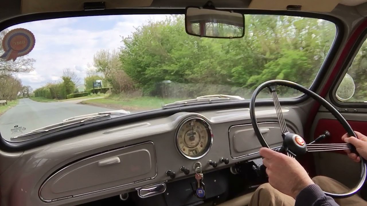 Driving a morris minor