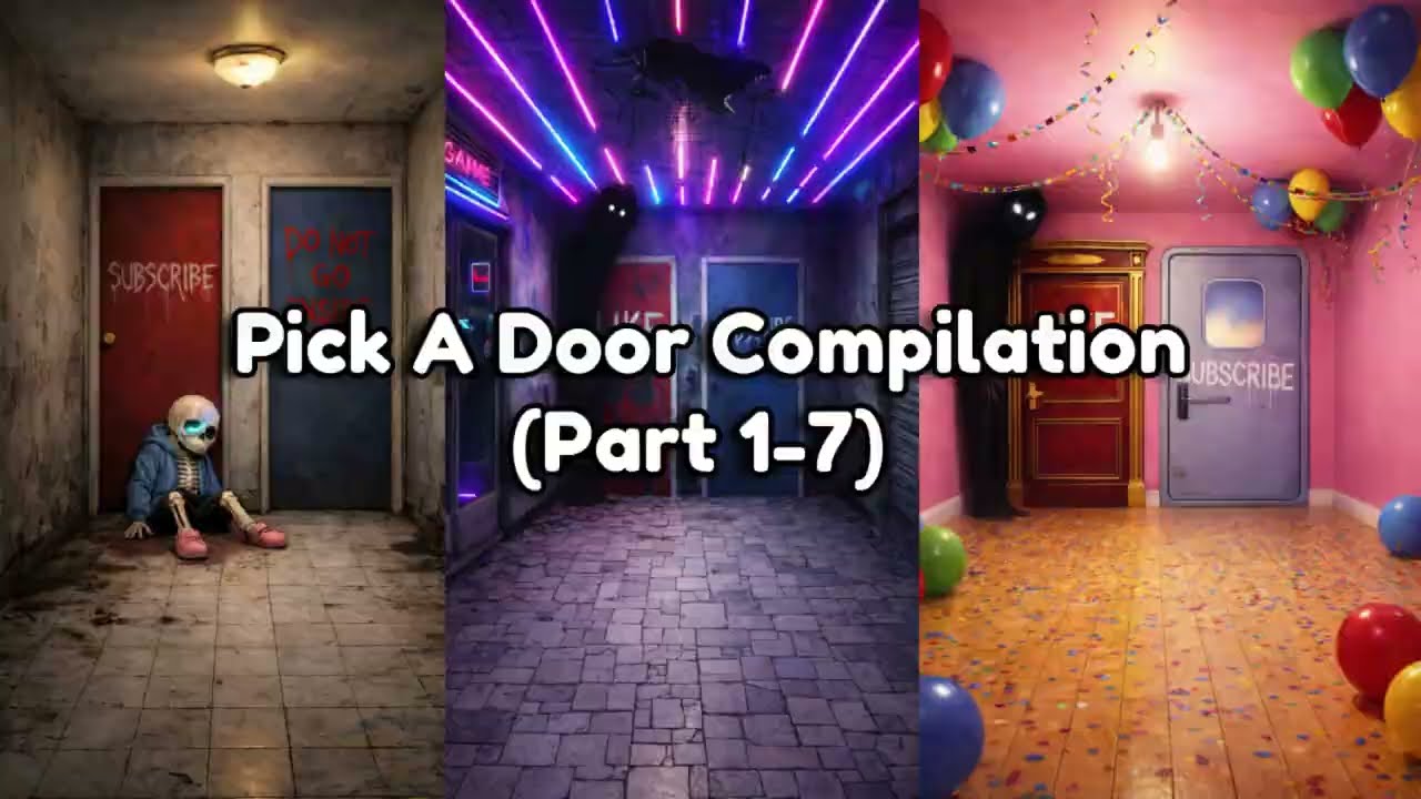 🚪Pick A Door Mega Compilation! (Parts 1-7)🚪