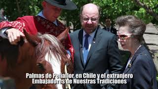 Princesa Ana visita Chile desde Inglaterra - Palmas de Peñaflor 2018