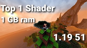 Top 1 Shader for minecraft pocket Edition 1.19 51 1 GB ram