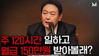 [예고편] 주 120시간 일하고 월급 150만원? 윤석열의 최저시급 파괴 미리보기