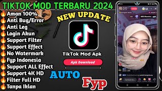 TikTok Mod Terbaru 2024 || Tiktok Mod Apk Download 2024 || Fyp Indonesia