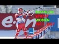 BIATHLON WOMEN SPRINT 01.12.2017 World Cup 1 Oestersund (Sweden)