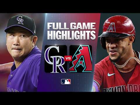 ROCKIES vs. D-BACKS: Official Full Game Highlights (August 11) | 2026 MLB Season