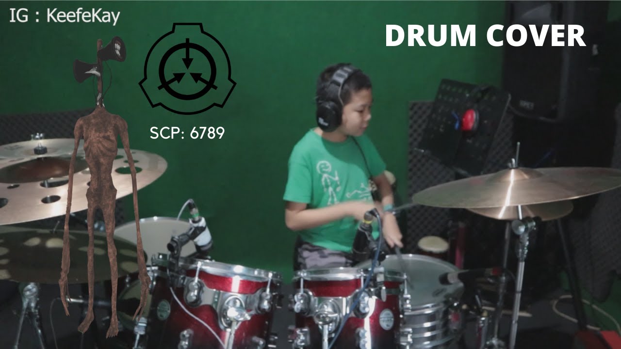 SIREN HEAD SONG Sound the Alarms Drum cover by Keefe Kay YouTube
